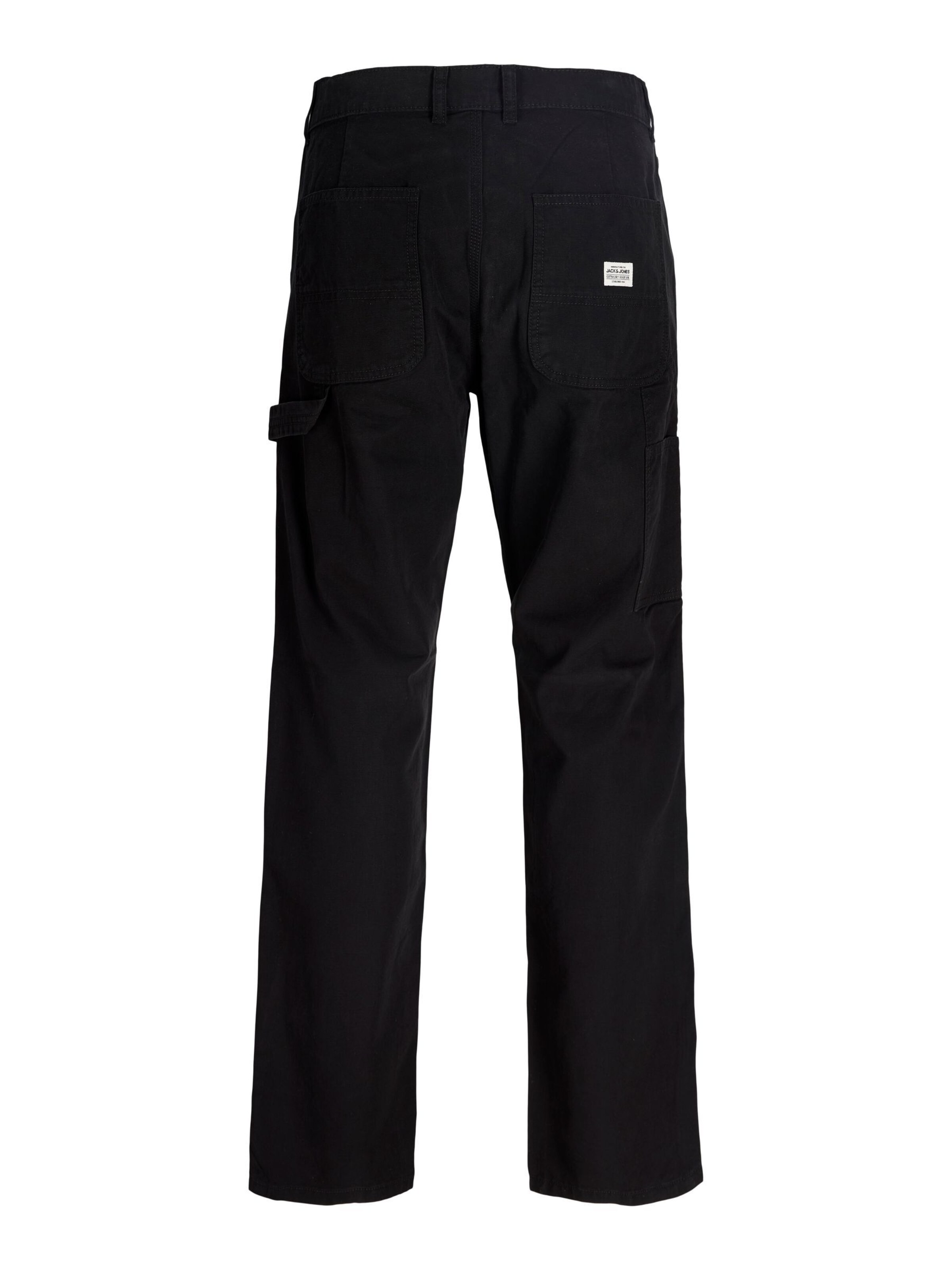 JACK & JONES regular Bukser i sort