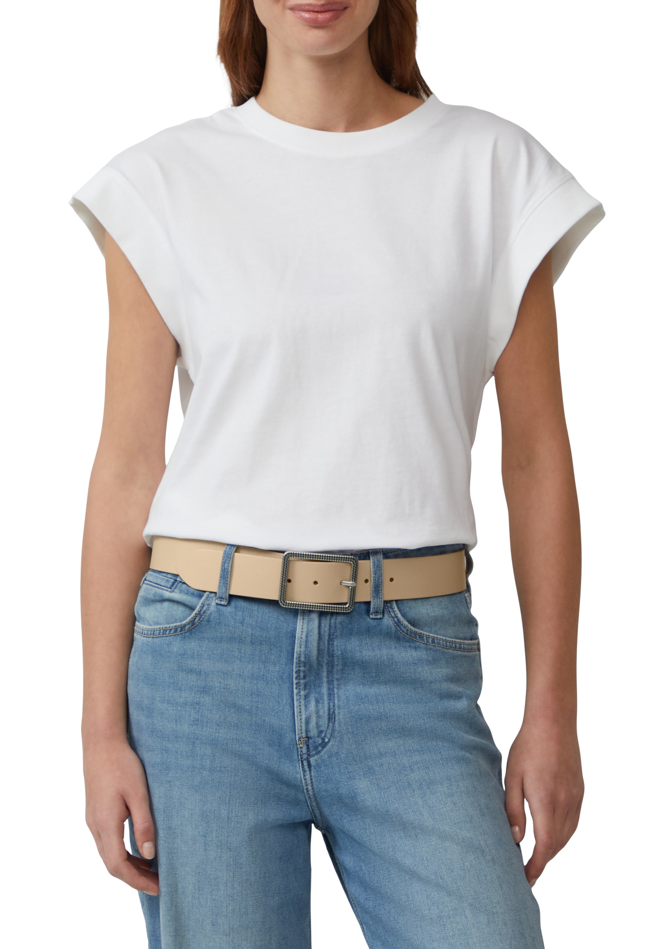s.Oliver Belt in Beige: front