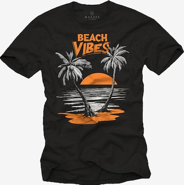 MAKAYA Shirt in Black: front