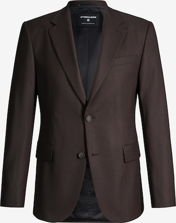 Veste de costume STRELLSON en marron : devant