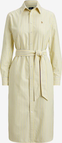 Polo Ralph Lauren Košilové šaty 'CORY' – žlutá: přední strana