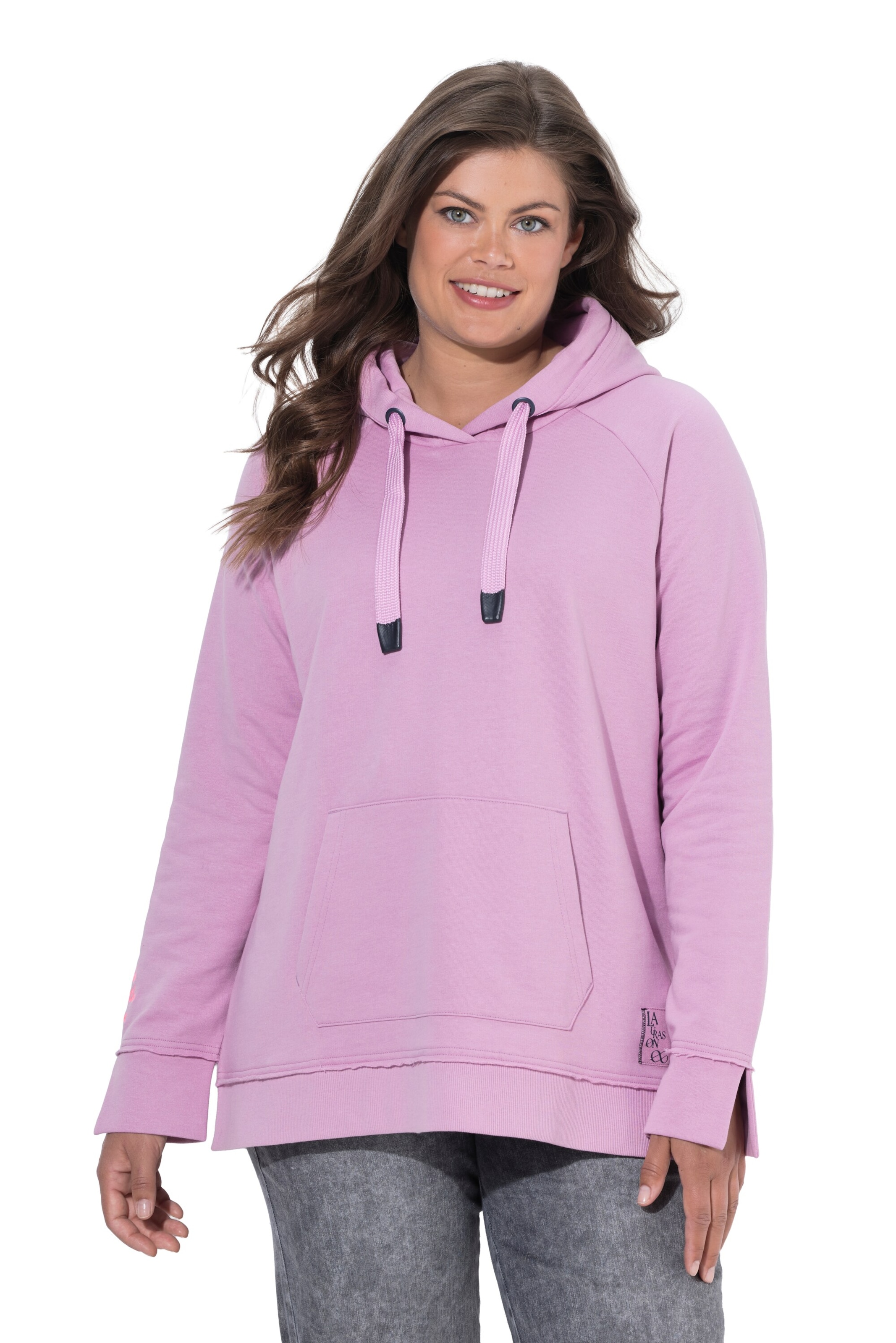 LAURASØN Sweatshirt in Lila: Vorderseite