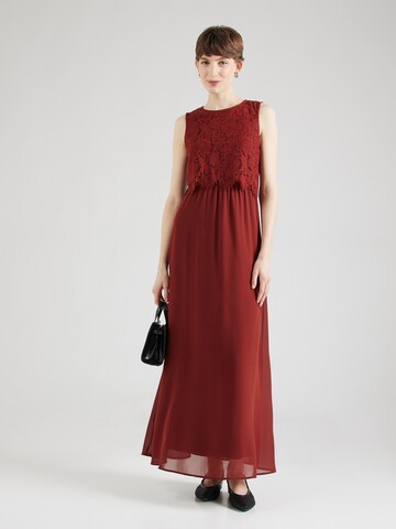 VILA Evening Dress 'Vimilina' in Red