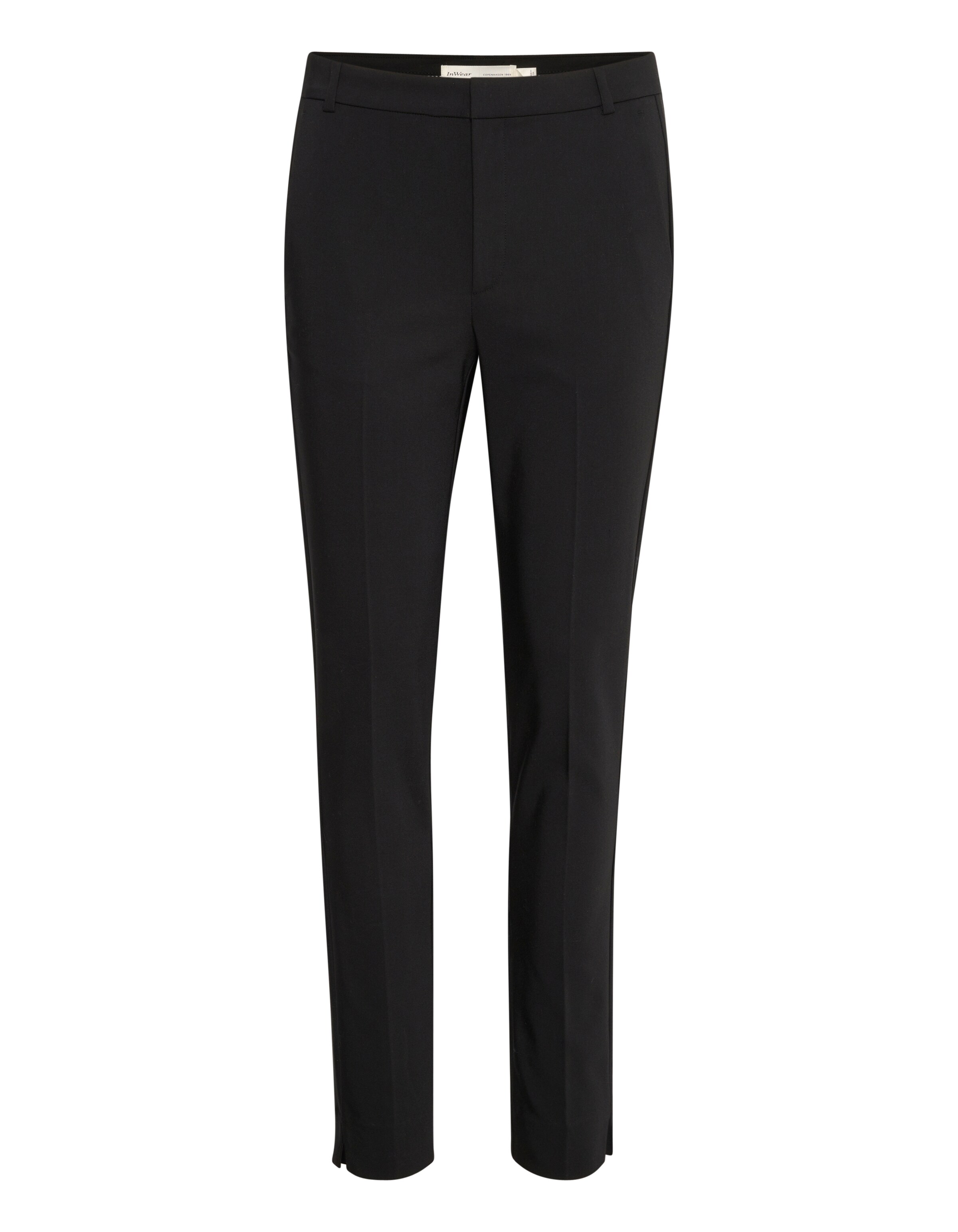 Coupe slim Pantalon 'Zella' InWear en noir : devant