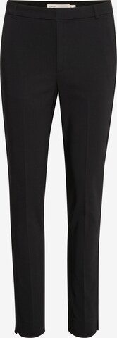 Coupe slim Pantalon 'Zella' InWear en noir : devant