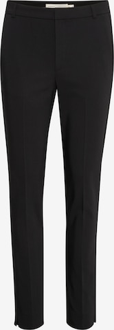 Coupe slim Pantalon 'Zella' InWear en noir : devant