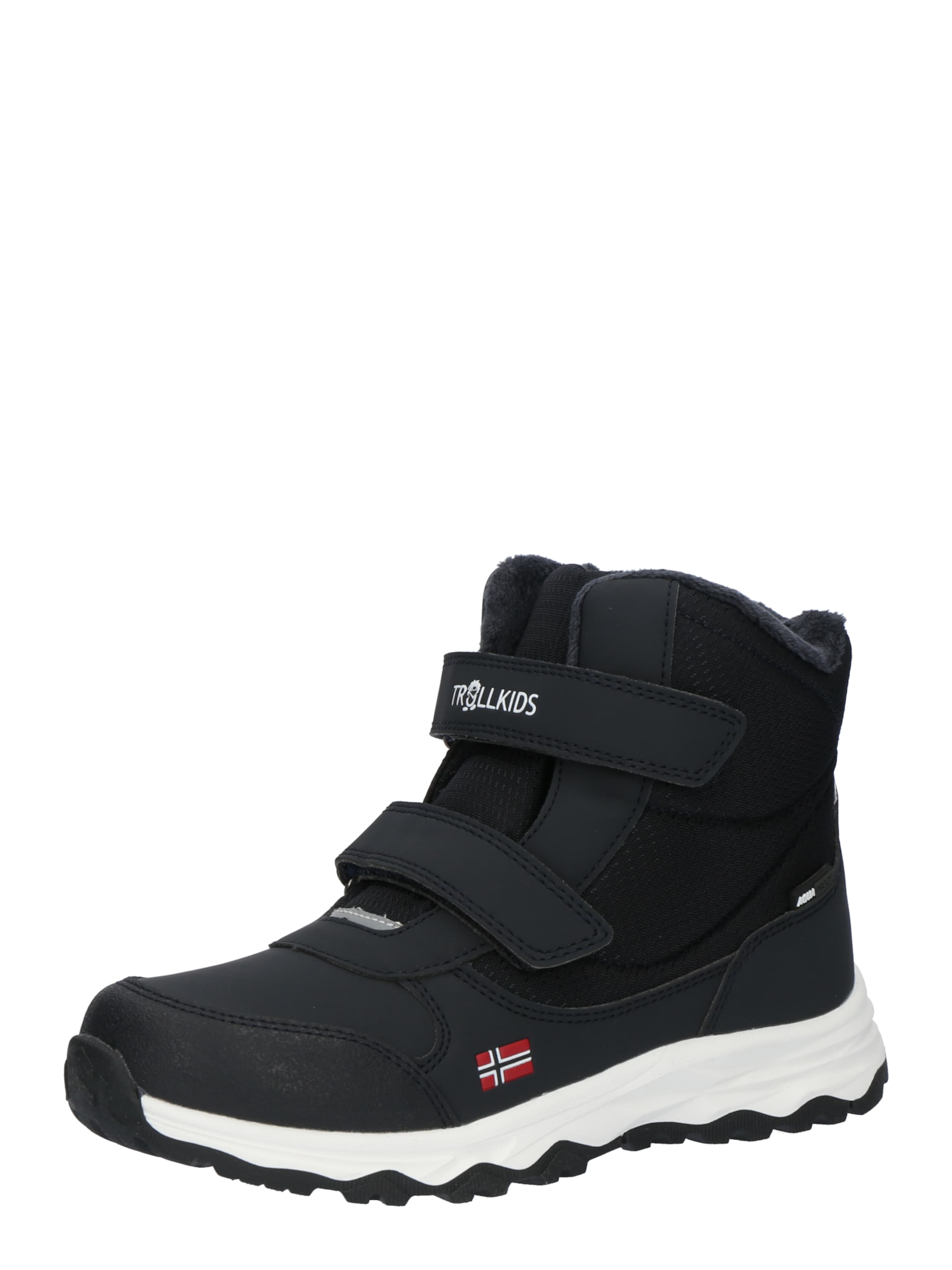 Botine 'Hafjell' de la TROLLKIDS pe negru: față