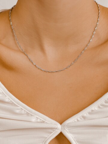 Hey Happiness Kette 'Torque'‌‌‌‌‌‌‌ in Silber: Vorderseite