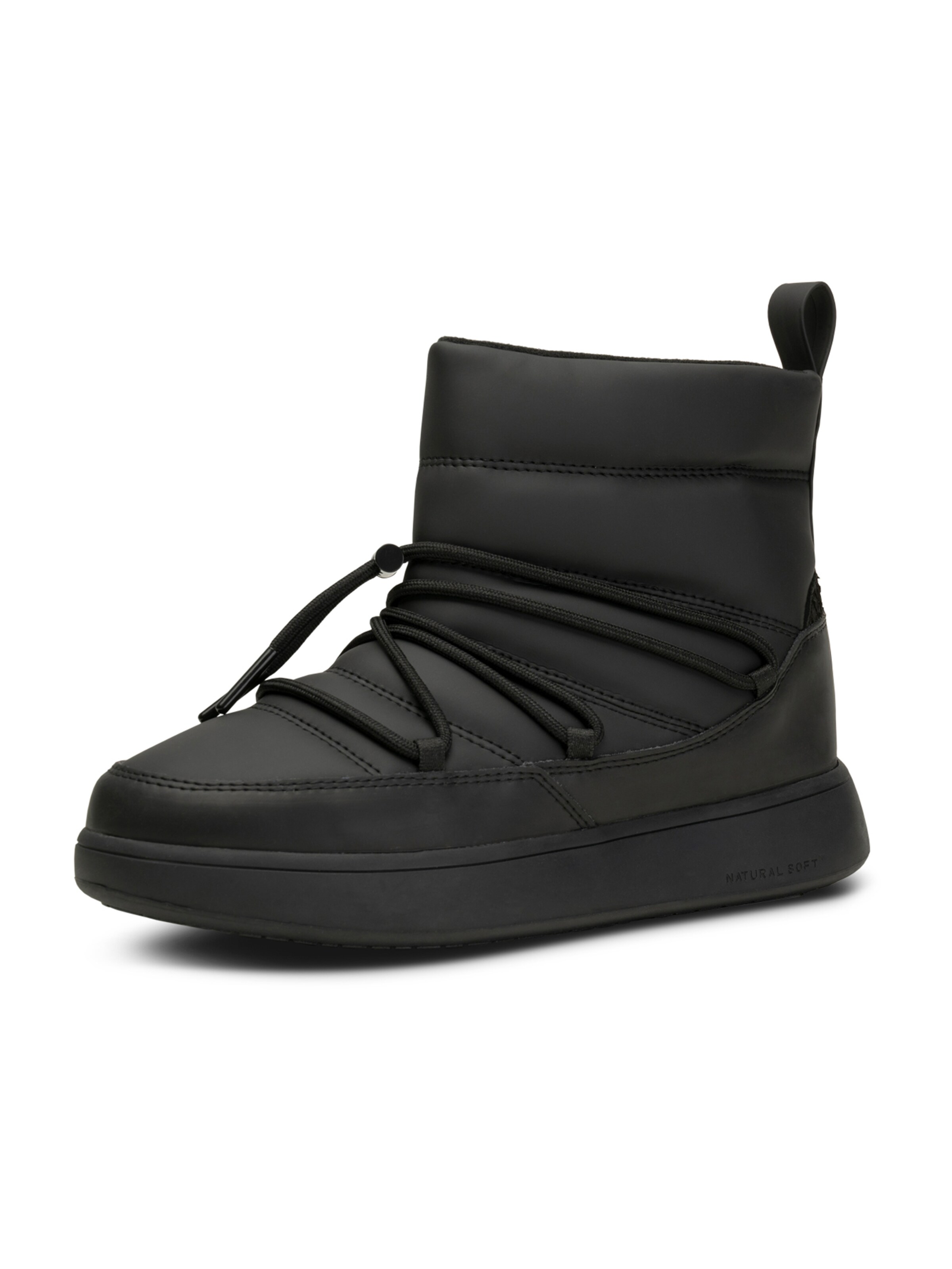 WODEN Snowboots 'Isa' i sort: forside