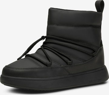 WODEN - Botas de nieve 'Isa' en negro: frente