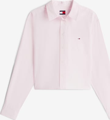 Tommy Jeans Pusero värissä vaaleanpunainen: etupuoli