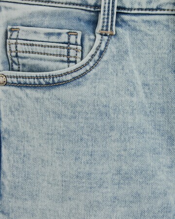 WE Fashion Slimfit Džíny – modrá