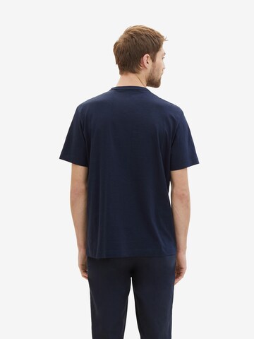 TOM TAILOR T-Shirt in Blau