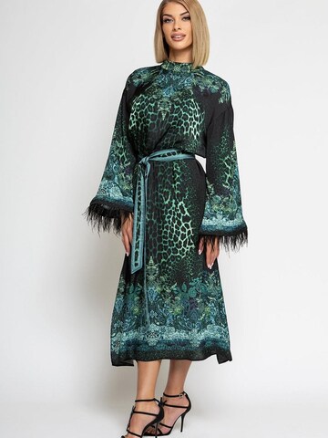 JIORO Oversized Dress 'LEO' in Green
