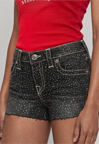 True Religion Slimfit Jeansy 'Joey' w kolorze czarny