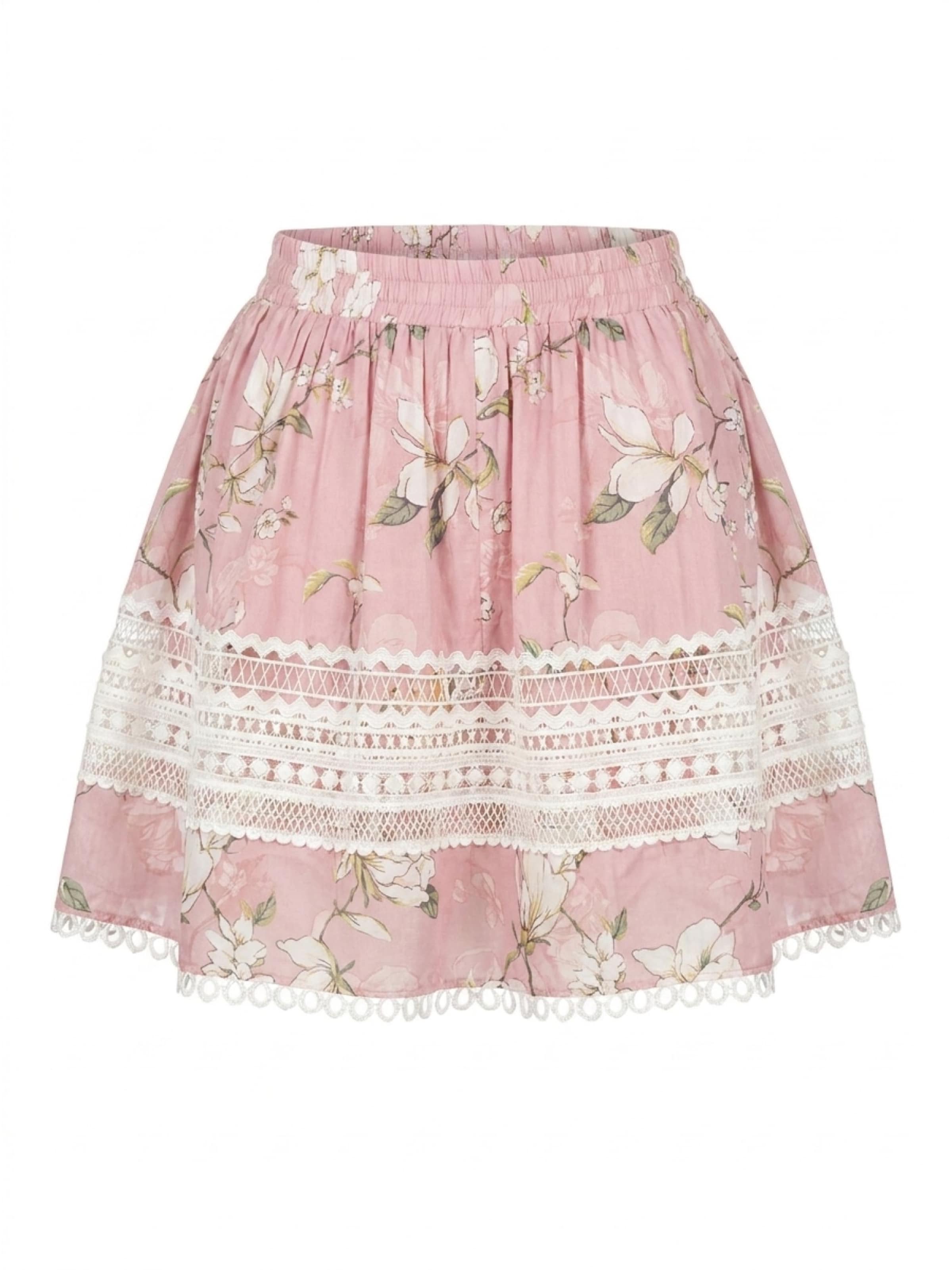 Miss June Skirt in Pink: front