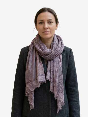 Sunsa Tuch 'Sunsa'‌‌‌‌‌‌‌ in Lila: Vorderseite
