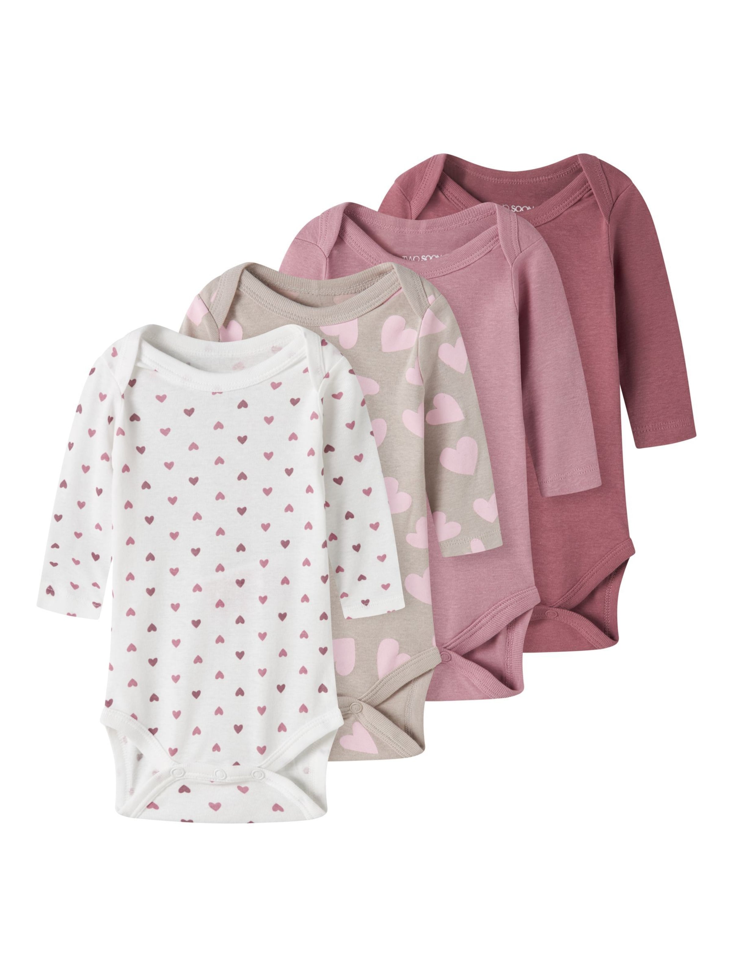 TWO SOON Romper/bodysuit in Beige: front