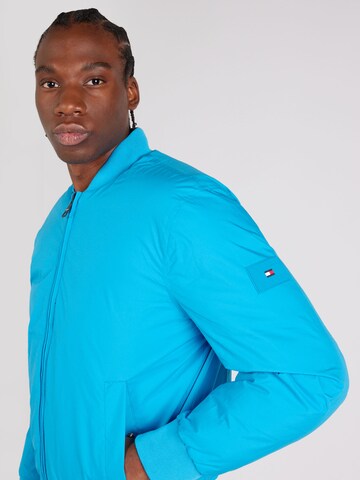 TOMMY HILFIGER Between-season jacket 'Rockie' in Blue