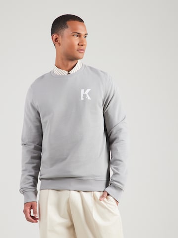 Karl Lagerfeld - Sweatshirt em cinzento: frente