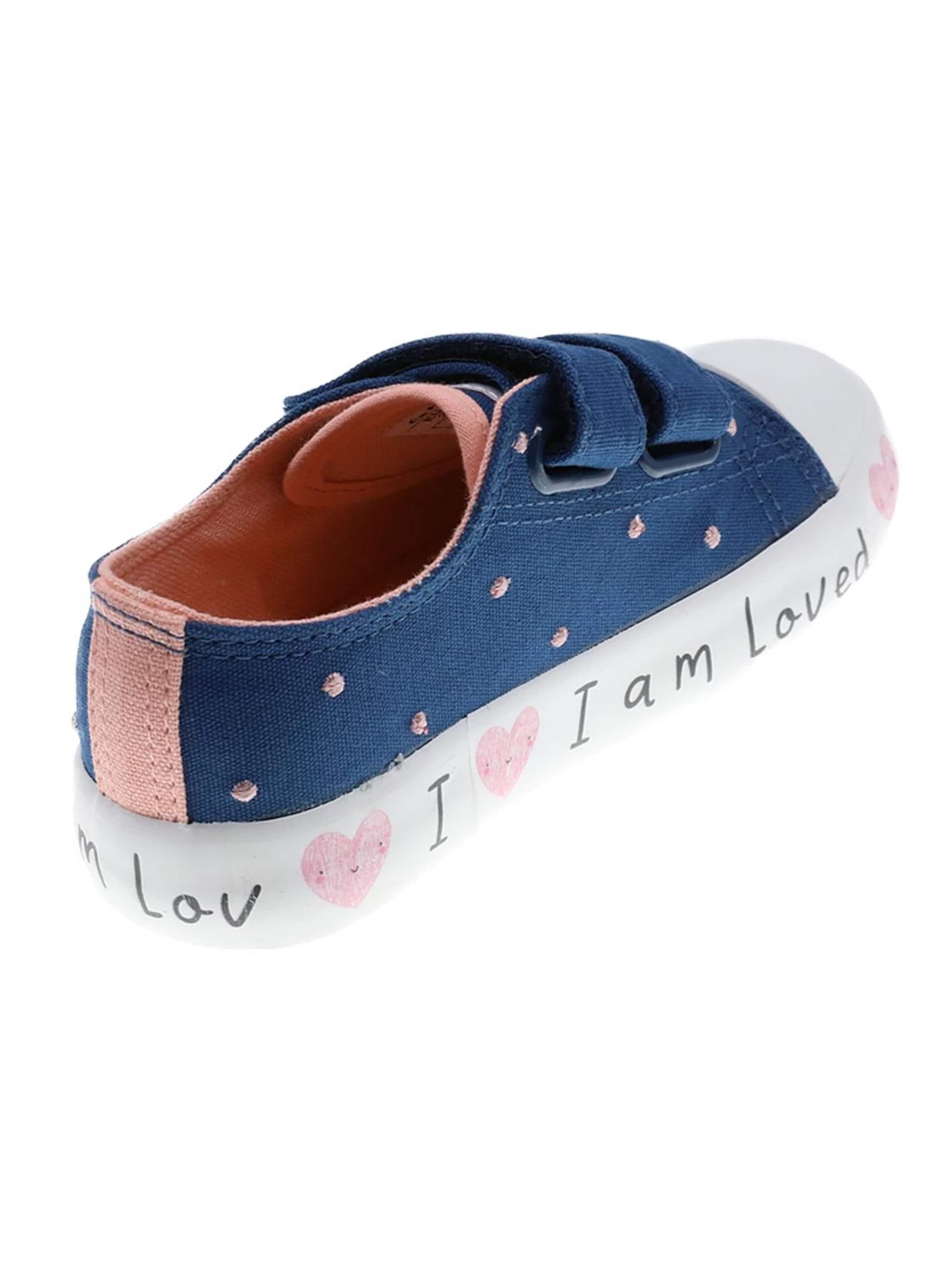 Beppi Sneakers 'Canvas Shoe' i blå