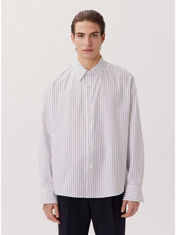 Studio Seidensticker Regular fit Button Up Shirt 'Studio' in White: front