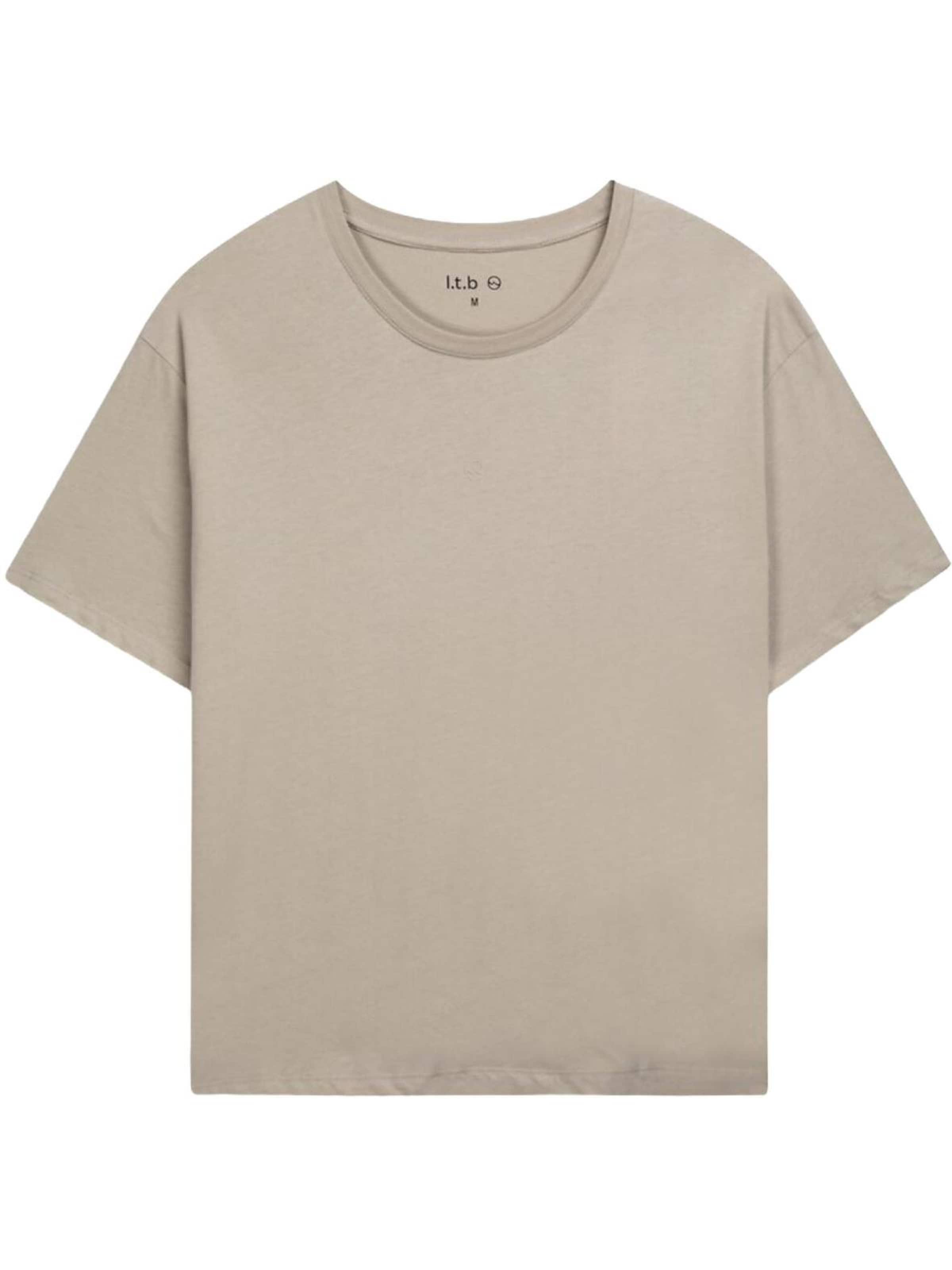LTB Jeans - Camiseta 'LTB Jeans Damen-T-Shirt' en beige