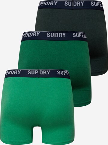 Boxers Superdry en vert