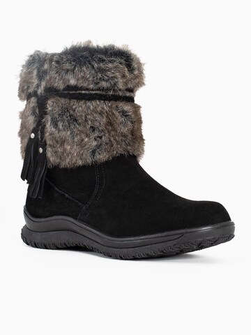 Minnetonka Snowboots 'Everett' in Zwart