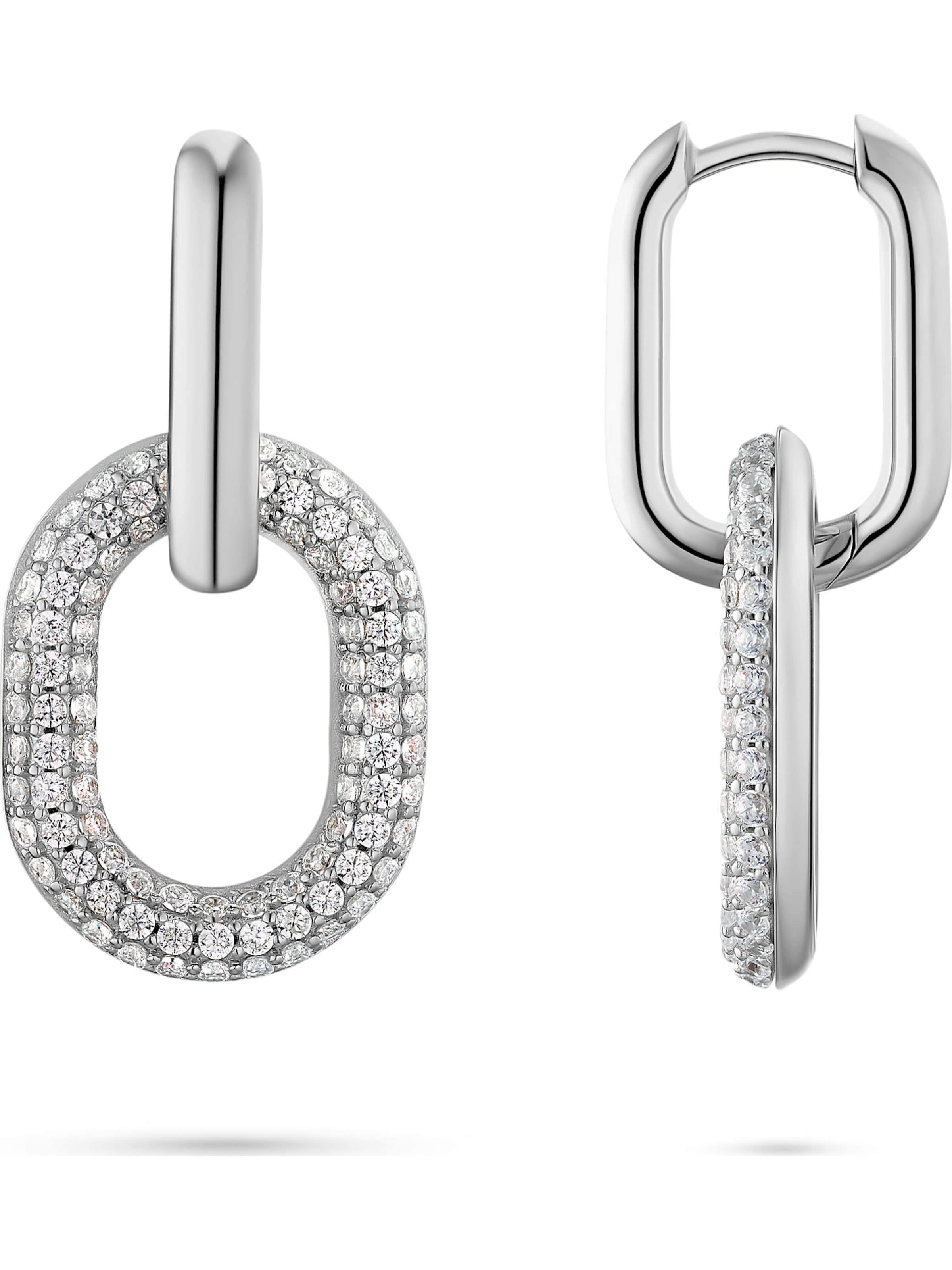 JETTE Earrings in Silver