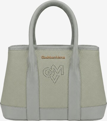 Borsa a spalla 'Borsa a Spalla Donna PVC Gianmarco Venturi con Zip e Cuore' di GianMarco Venturi in verde: frontale