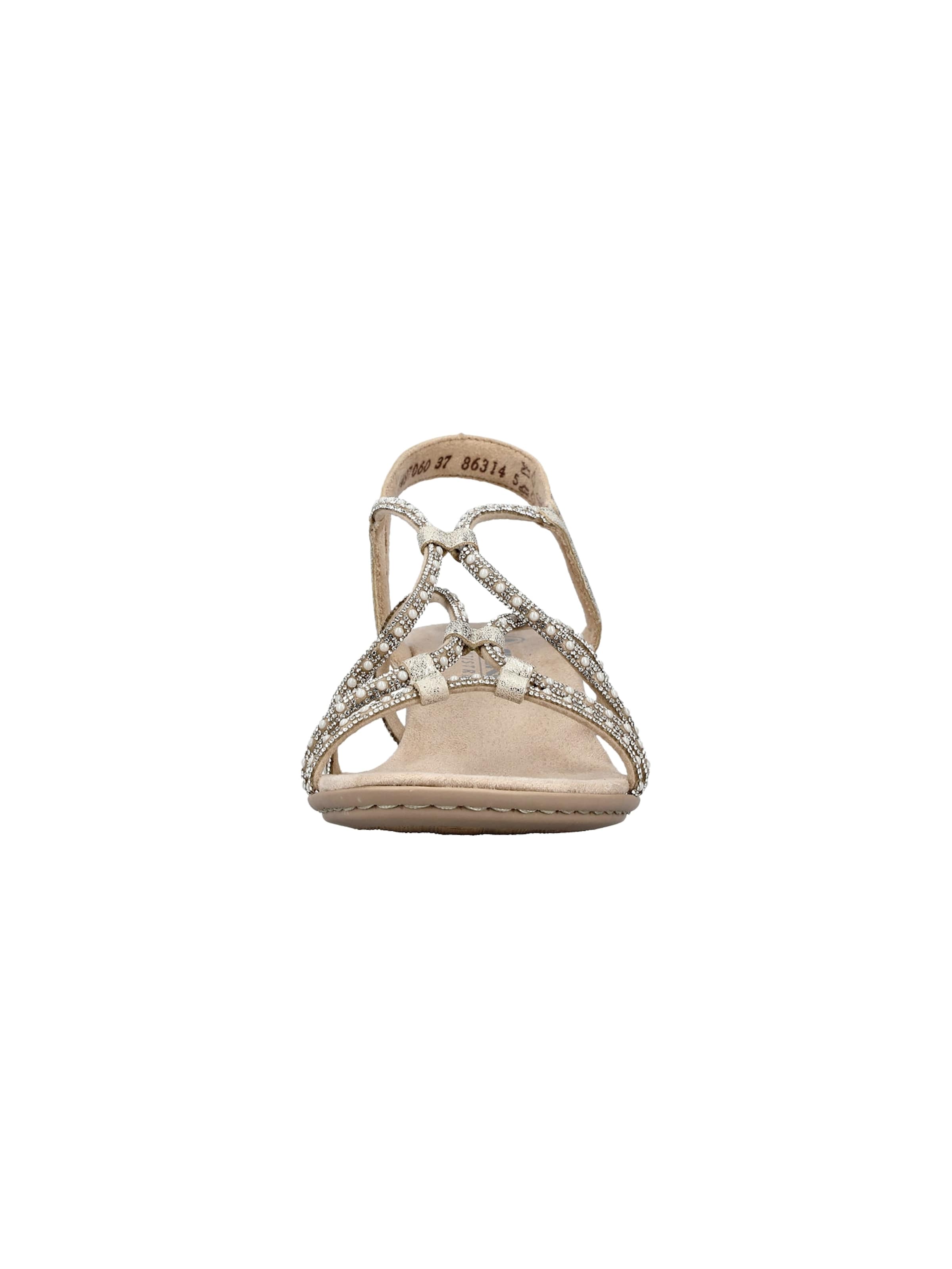 Rieker Strap Sandals in Beige