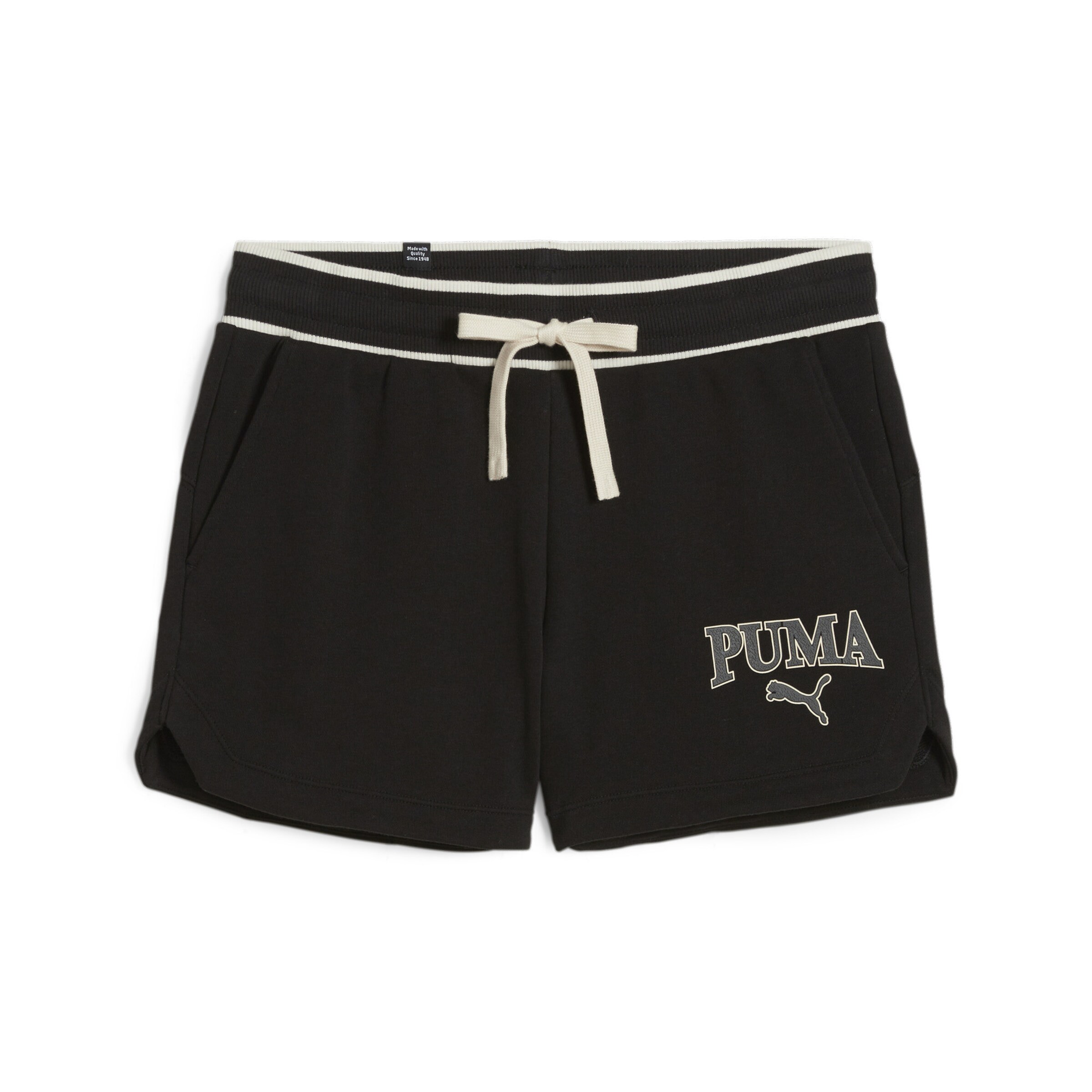 PUMA Regular Sportbroek in Zwart: voorkant