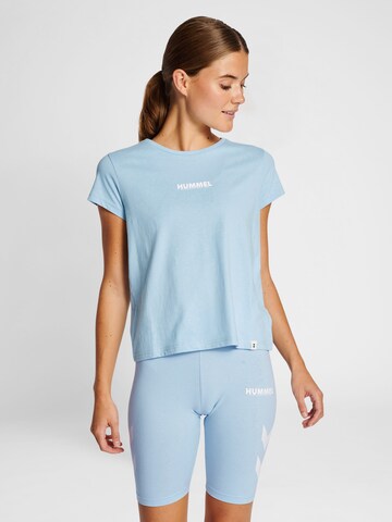 Hummel T-Shirt 'LEGACY' in Blau: predná strana
