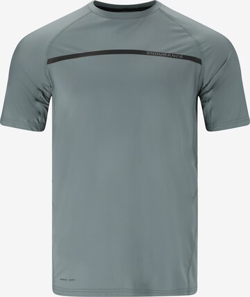 ENDURANCE Performance Shirt 'Serzo' in Green: front