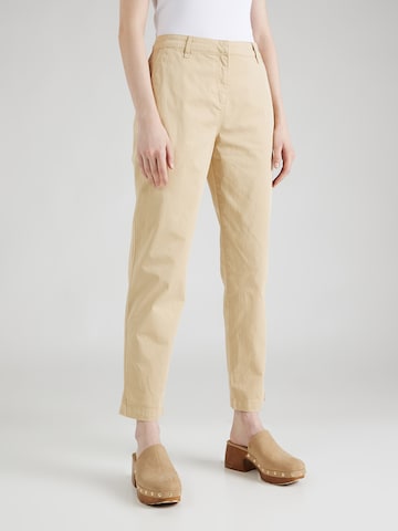 HUGO Red Regular Chino Pants 'Haleya' in Beige: front