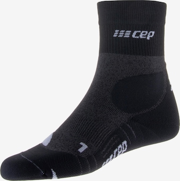 CEP Athletic Socks in Black: front