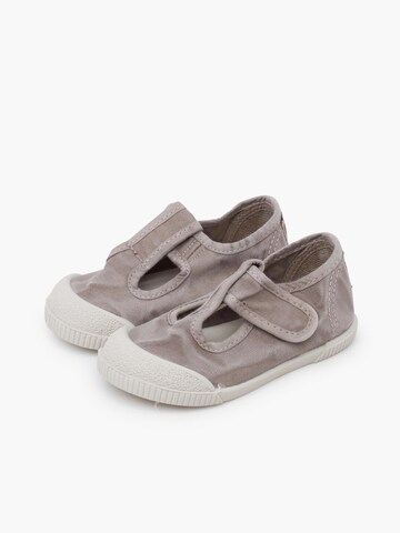 Pisamonas First-Step Shoes in Grey