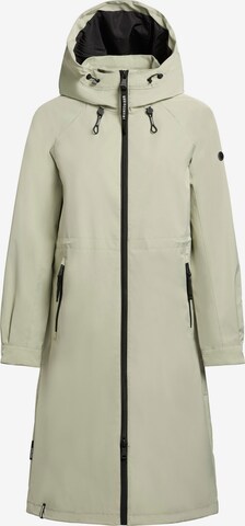 Manteau mi-saison 'Xappi' khujo en vert : devant