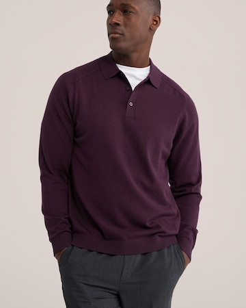 Pull-over WE Fashion en violet : devant