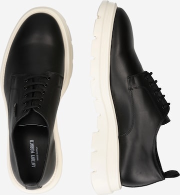 ANTONY MORATO Čevlji na vezalke | črna barva