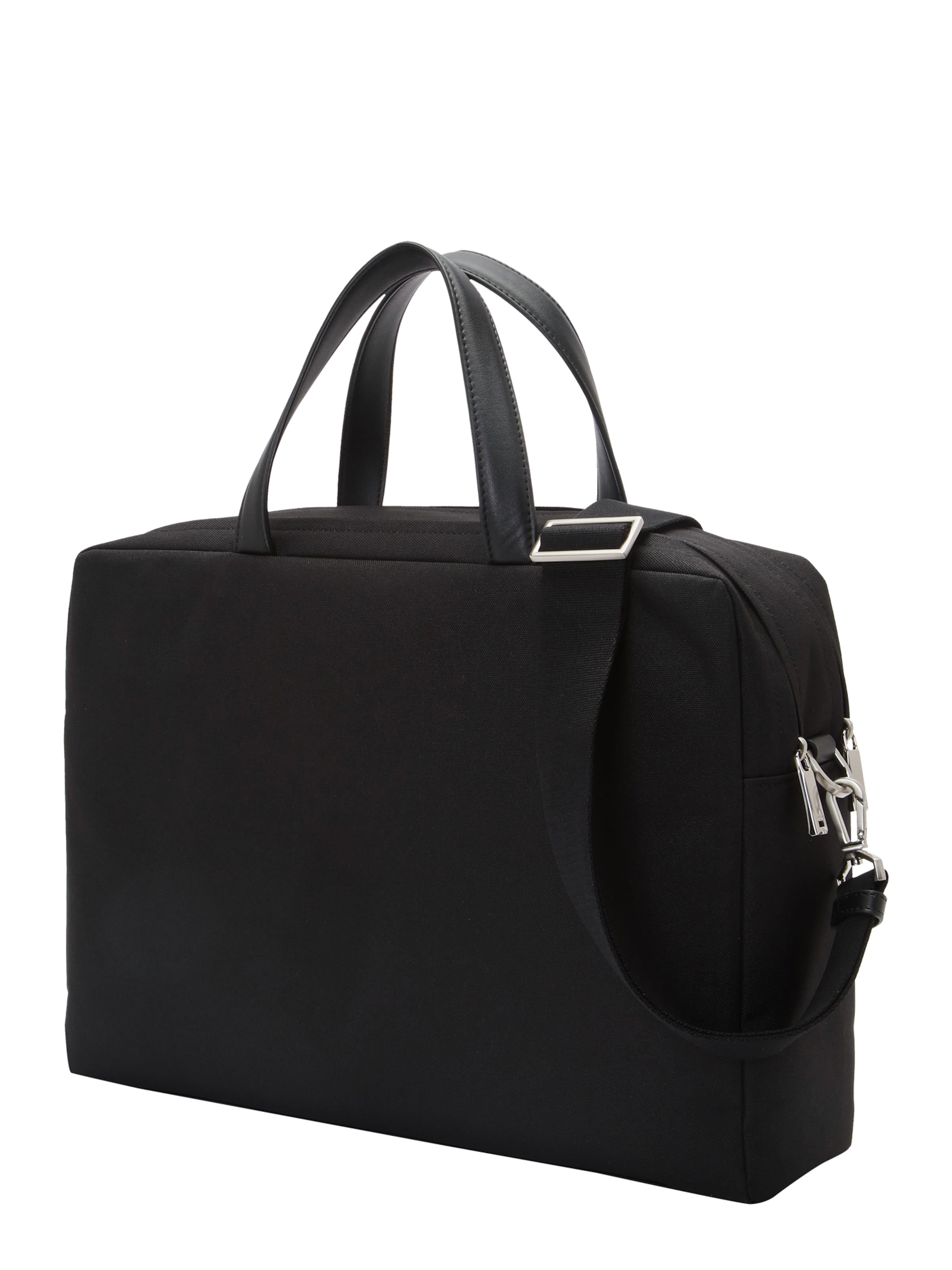 Geantă laptop 'COMMUTER' de la Calvin Klein pe negru