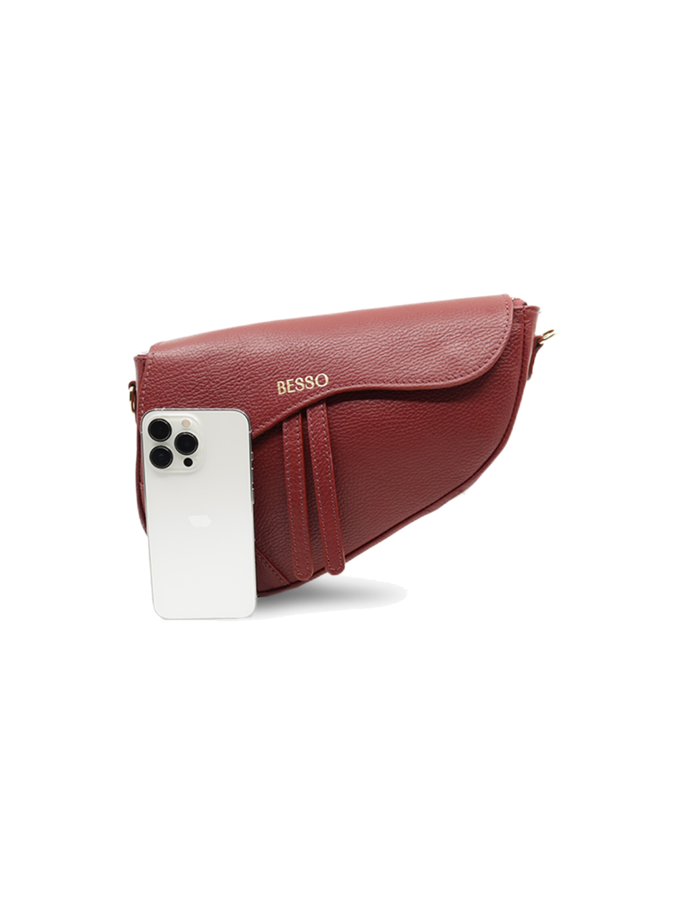 BESSO Handbag in Red