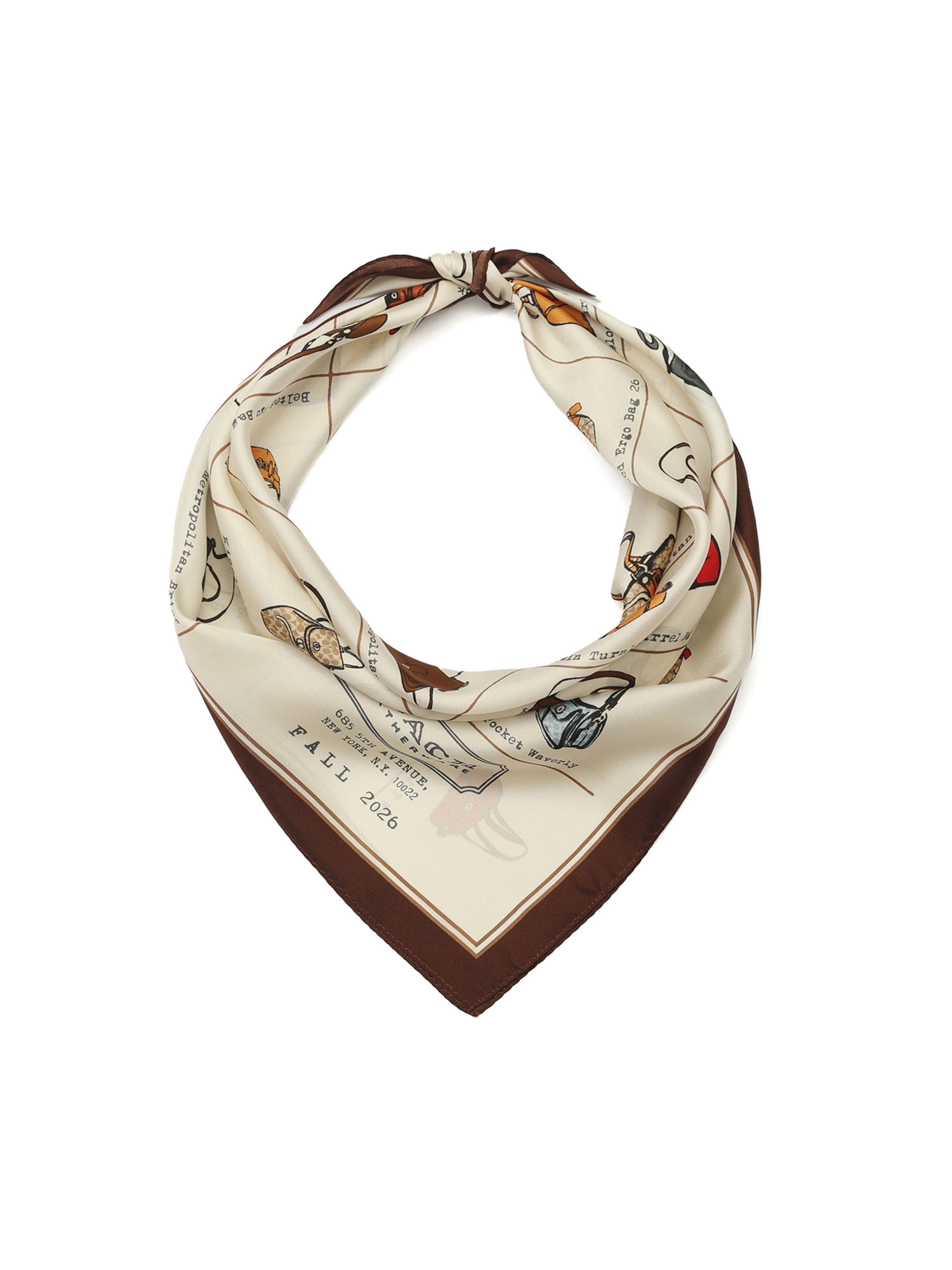 COACH - Pañuelo 'Originals Katalog' en beige
