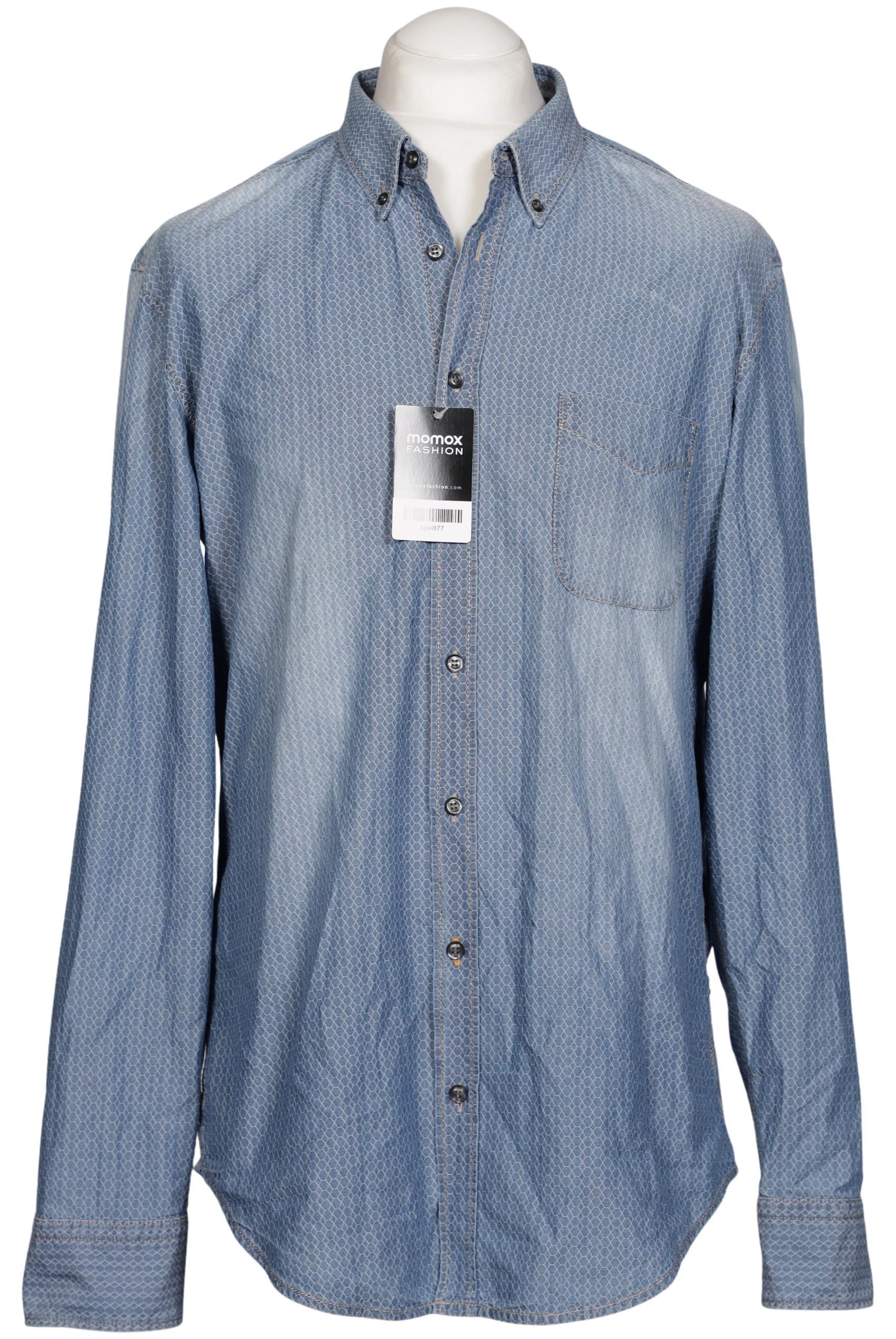 BOSS Hemd XL in Blau: Vorderseite