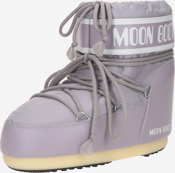 Bottes de neige MOON BOOT en violet : devant
