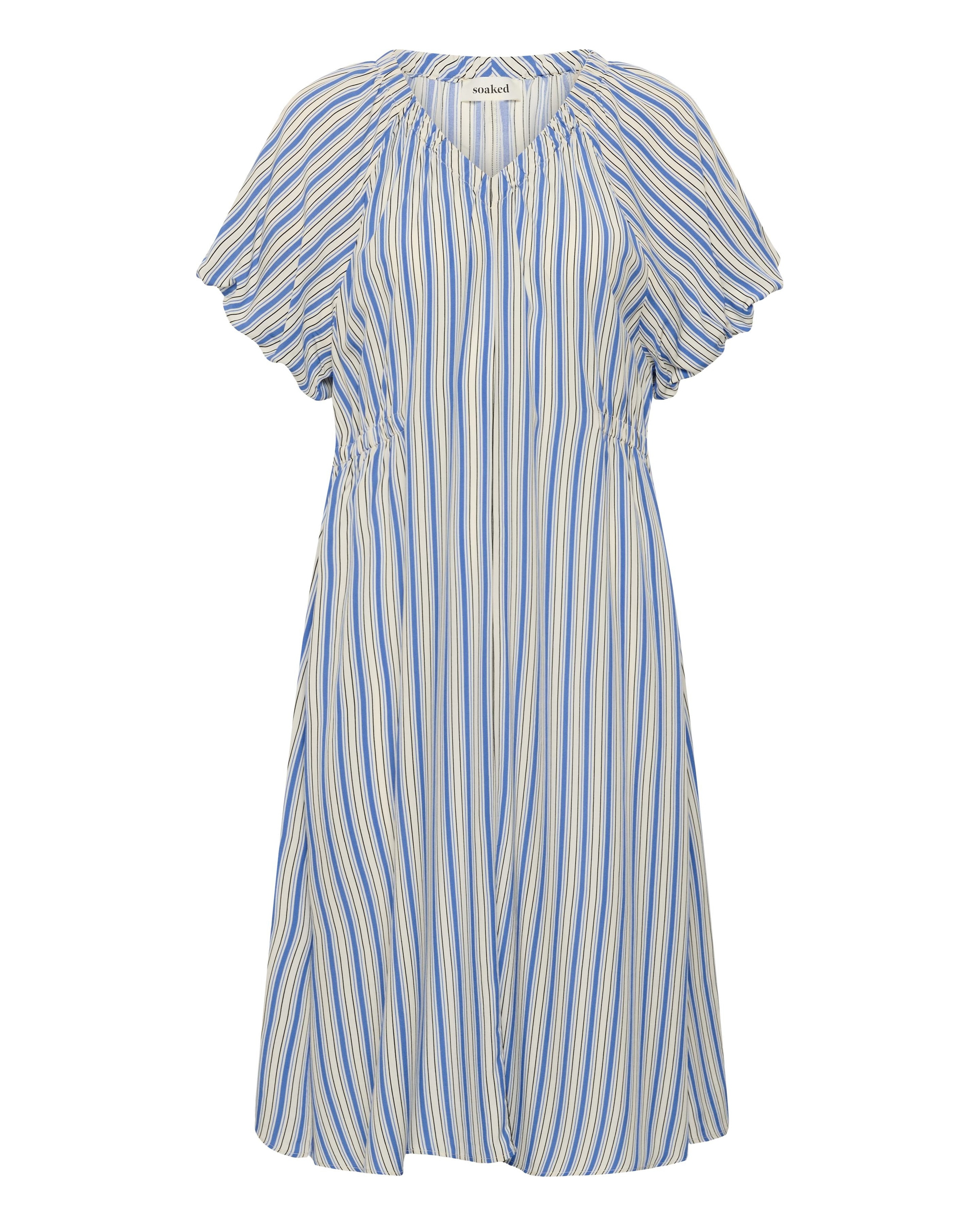 SOAKED IN LUXURY Robe 'SLArjana' en 40 en bleu ciel / blanc, Vue avec produit