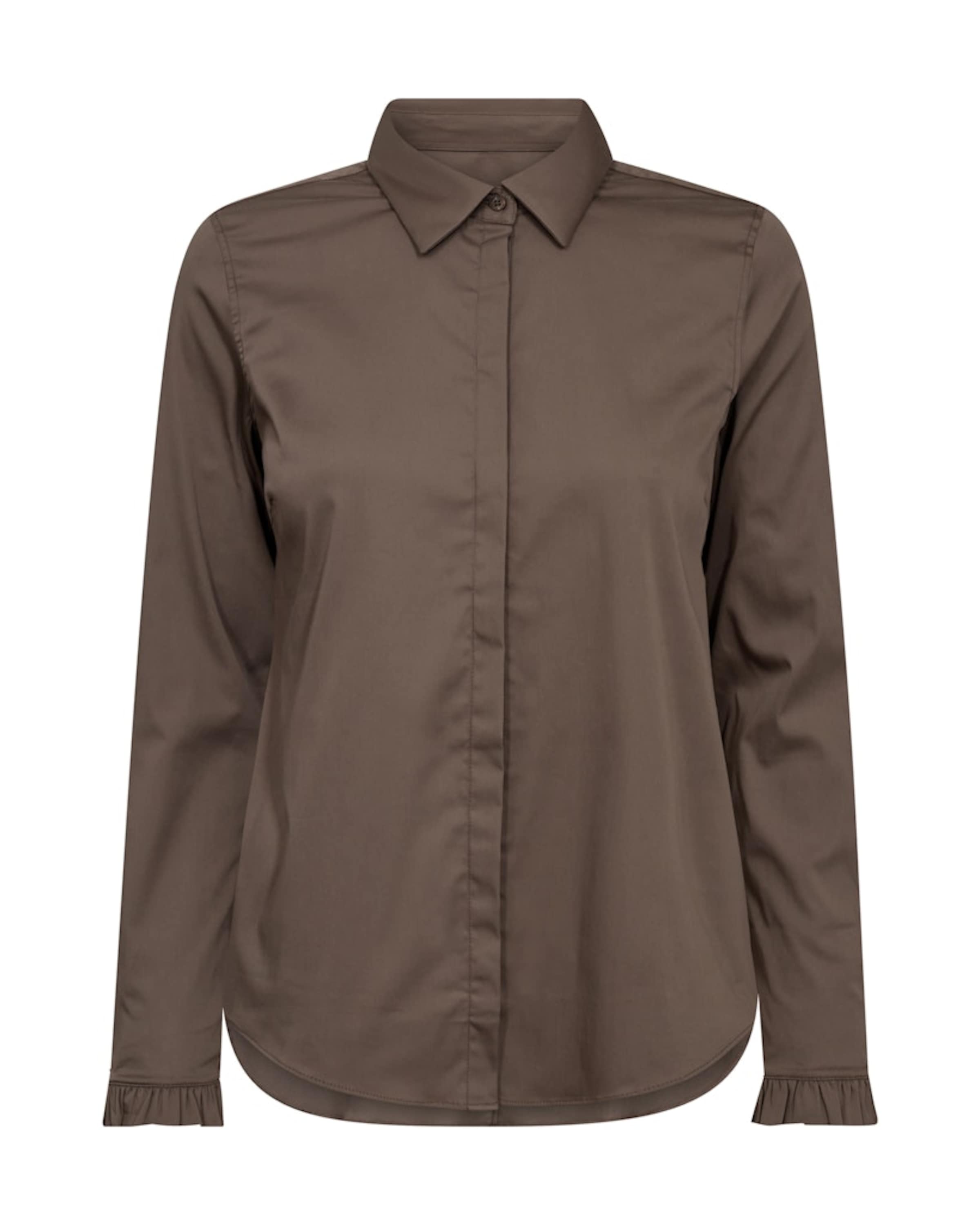 MOS MOSH Bluse 'MMMattie' in Grau: Vorderseite