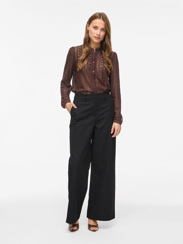VILA - Blusa 'CHIKKA' en marrón