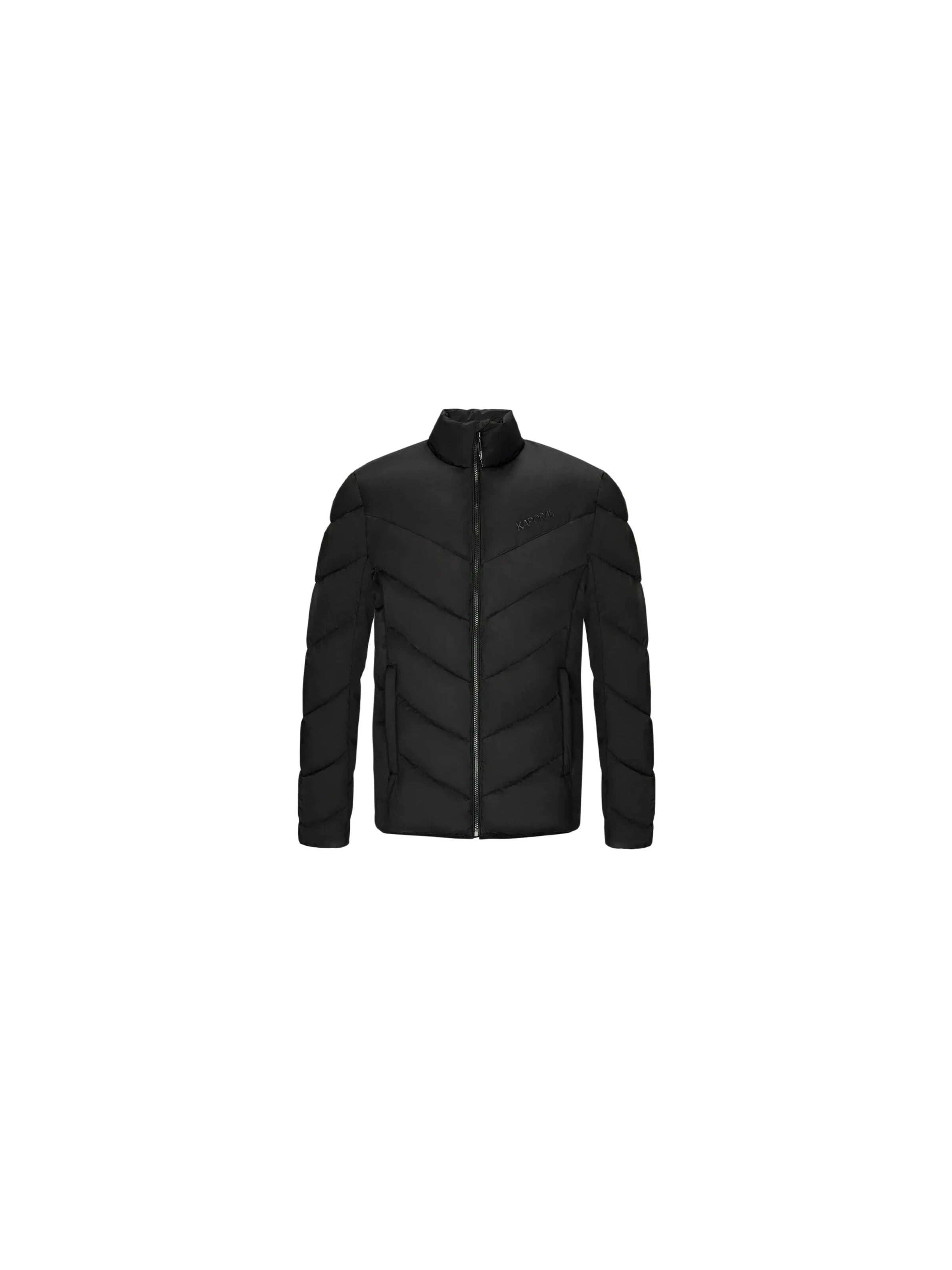 Manteau d’hiver 'Chaz' Kaporal en noir : devant